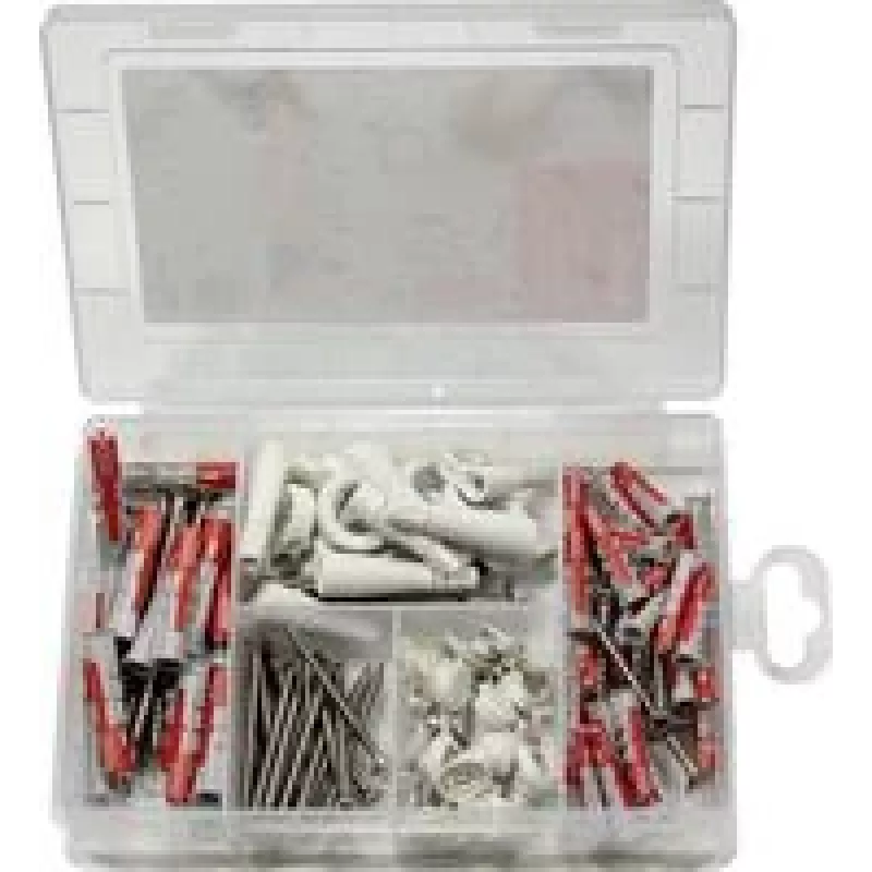 fischer 577062 easyDIY EasyHook sieninių kaiščių asortimento dėžutė 113 vnt. (577062)