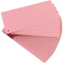 Skiriamųjų lapų kartonas Herlitz 10843498 Pink Rose 100 vnt.