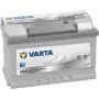 Automobilio akumuliatorius Varta Sidabrinė Dynamic E38 12V 74Ah — starterio akumuliatorius lengviesiems automobiliams