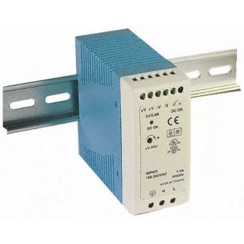 DIN-RAIL 12VDC maitinimo šaltinis, -20