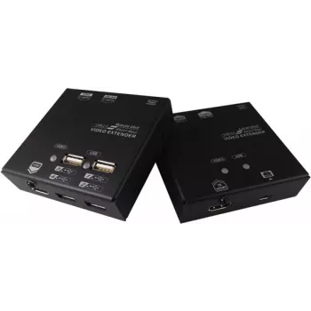 Value KVM ilgintuvas per Cat.6 - HDMI - 4x USB 60m - 22 x 84 x 78 mm (14.99.3041)