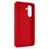Galinis dangtelis FIXED Samsung Galaxy A36 5G, guminis, raudonas