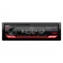 Automagnetola JVC KDX-282BT 1 DIN su Bluetooth 4.2, USB, CD, AUX, 8 juostų ekvalaizeriu, 50 W/kan.