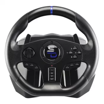 Vairaratis + pedalai Subsonic SV750 juodas 270° sukimosi USB
