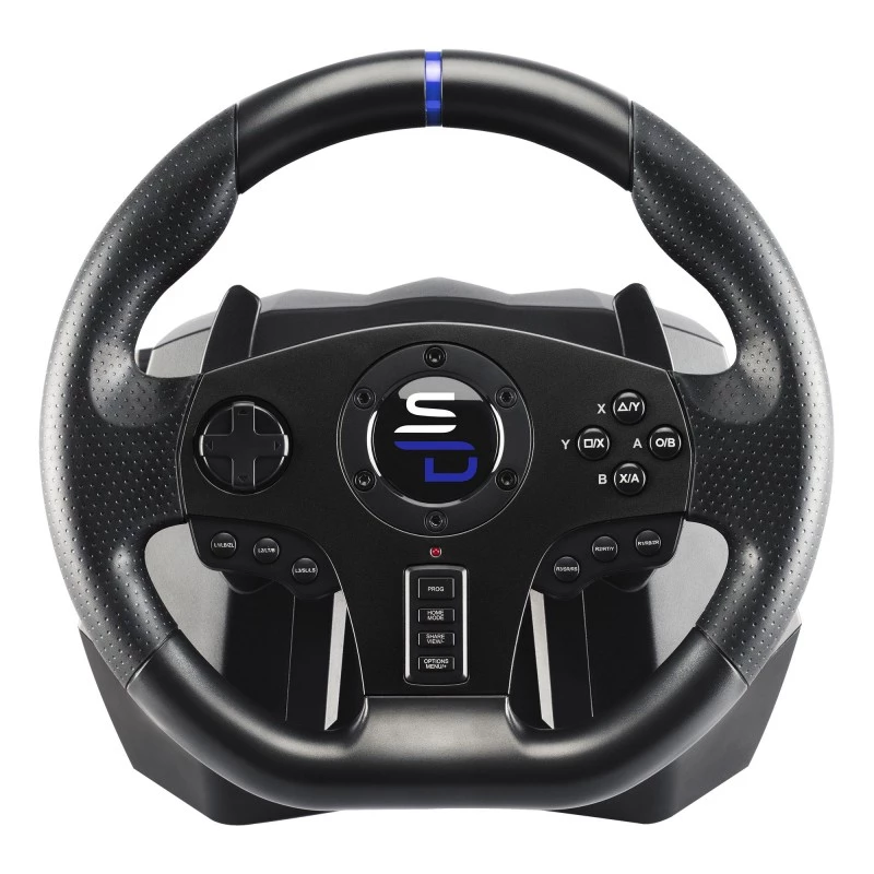Vairaratis + pedalai Subsonic SV750 juodas 270° sukimosi USB