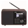 Nešiojamasis DAB+ radijas Imperial DABMAN i170 — FM/DAB+ imtuvas, 10 W RMS, 2,4 colio ekranas, 3,5 mm, USB-A, juoda/medžio spalva