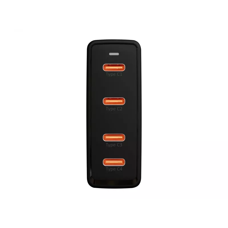 Sieninis įkroviklis BLOW 4×USB-C PD 100W GaN, 4 prievadai, PD 3.0, PPS, 200–240V įvestis