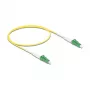DeLOCK InfiniBand / šviesolaidinis kabelis 0,5 m LC LC/APC geltonas 83219