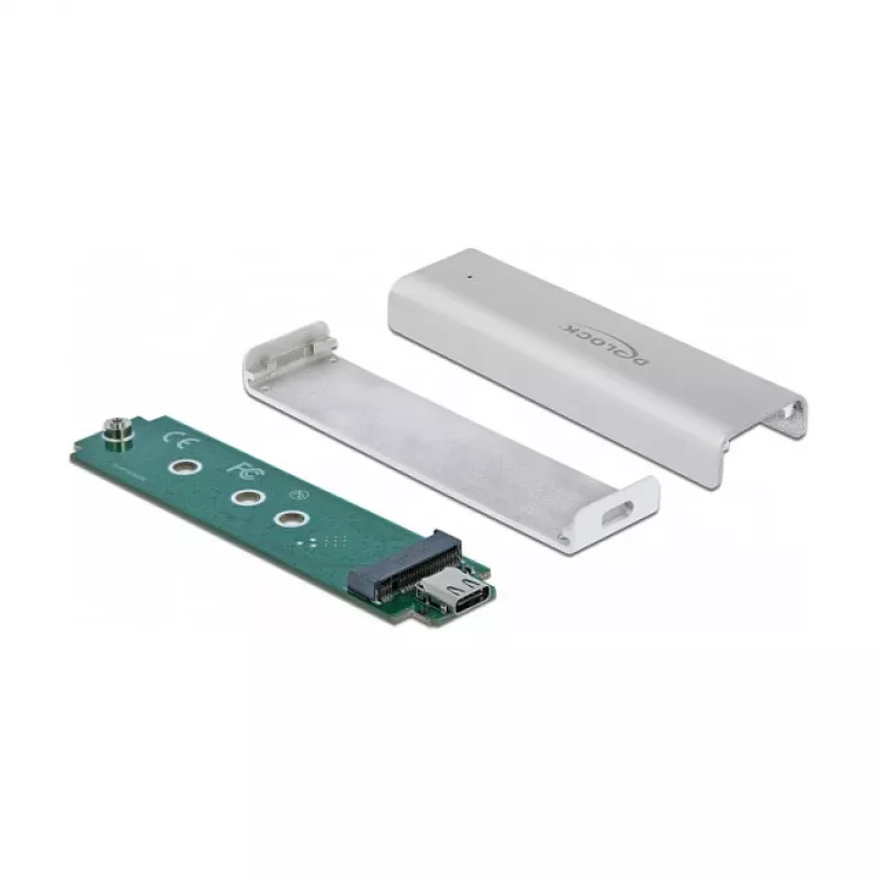 SSD dėžutė DeLOCK 42634 sidabrinė M.2
