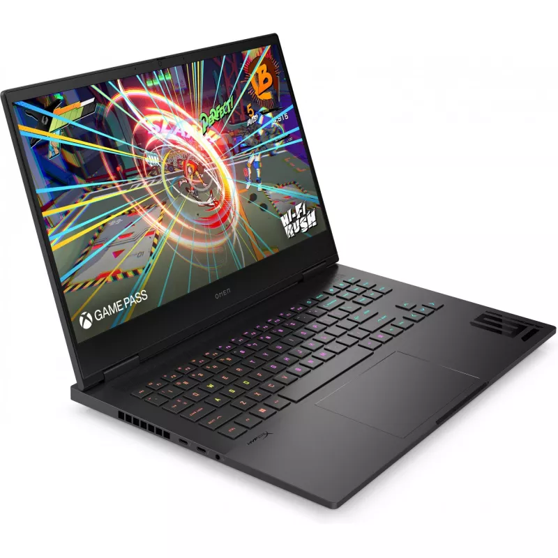 HP OMEN Gaming nešiojamas kompiuteris 16-wf1473ng 16,1 inch FHD 165Hz i7-14700HX 16GB/512GB SSD RTX4060 Windows 11 - klaviatūros išdėstymas gali būti vokiškas