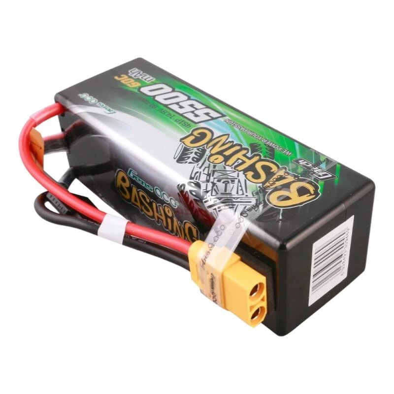 Gens ace G-Tech 5500mAh 4S1P 14.8V 60C HardCase RC automobilio LiPo baterija