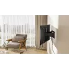 Viso judesio TV sieninis laikiklis GEMBIRD WM-90ST-02 43–90 colių ekranams, lankstus laikiklis, VESA 100x200–600x400, 50 kg talpa