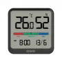 Vidaus temperatūros ir drėgmės jutiklis SAVIO CT-01/B atskirai stovintis, LCD, -10–55°C, 10–99% RH, CR2032