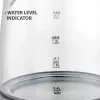 Elektrinis stiklinis virdulys Maestro MR-062-Juoda, 1630W, stiklo korpusas, 1,7 L