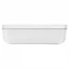 Pietų dėžutė ZWILLING FRESH & SAVE 1 L, plastikinė su silikoniniu sandarikliu, pilka/baltas