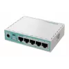 Mikrotik hEX laidinis maršruto parinktuvas Gigabit Ethernet baltas