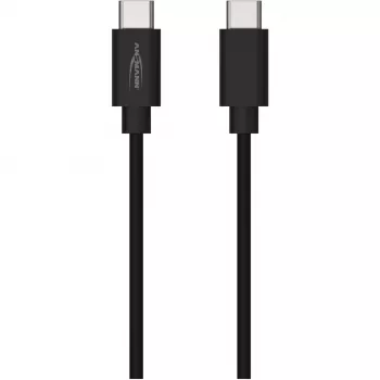 Ansmann 1700-0122 USB kabelis juodas