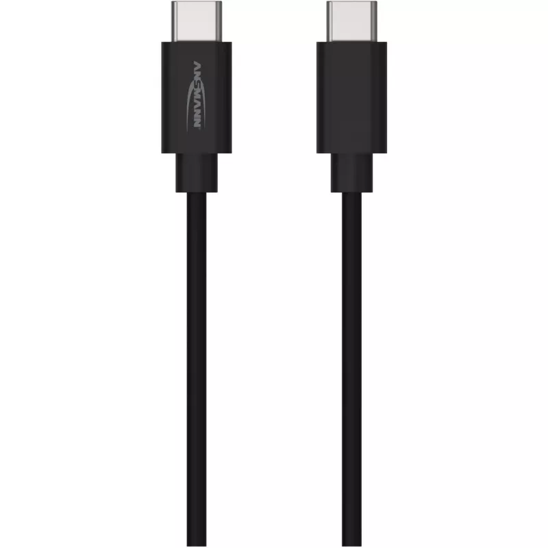 Ansmann 1700-0122 USB kabelis juodas