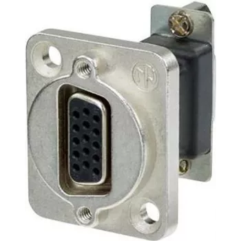 Neutrik D-SUB adapteris D-SUB lizdas 15 kontaktų - D-SUB lizdas 15 kontaktų NADB15FF 1 vnt. (NADB15FF)
