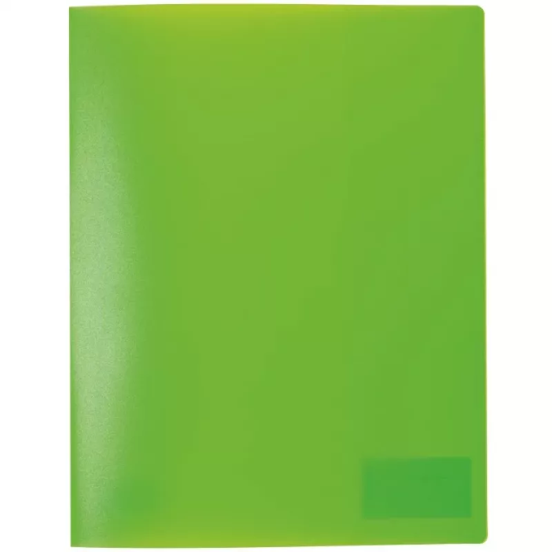 Aplankas HERMA 19639 polipropileno žalias A4 240x310mm