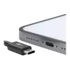 Wentronic goobay - USB laidas - USB-C (kištukas) į USB-C (kištukas) - USB2.0 3 A - 0,5 m - Juoda (66316)