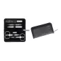 ZWILLING 98681-004-0 manikiūro/pedikiūro įrankių rinkinys, nerūdijantis plienas, juodas