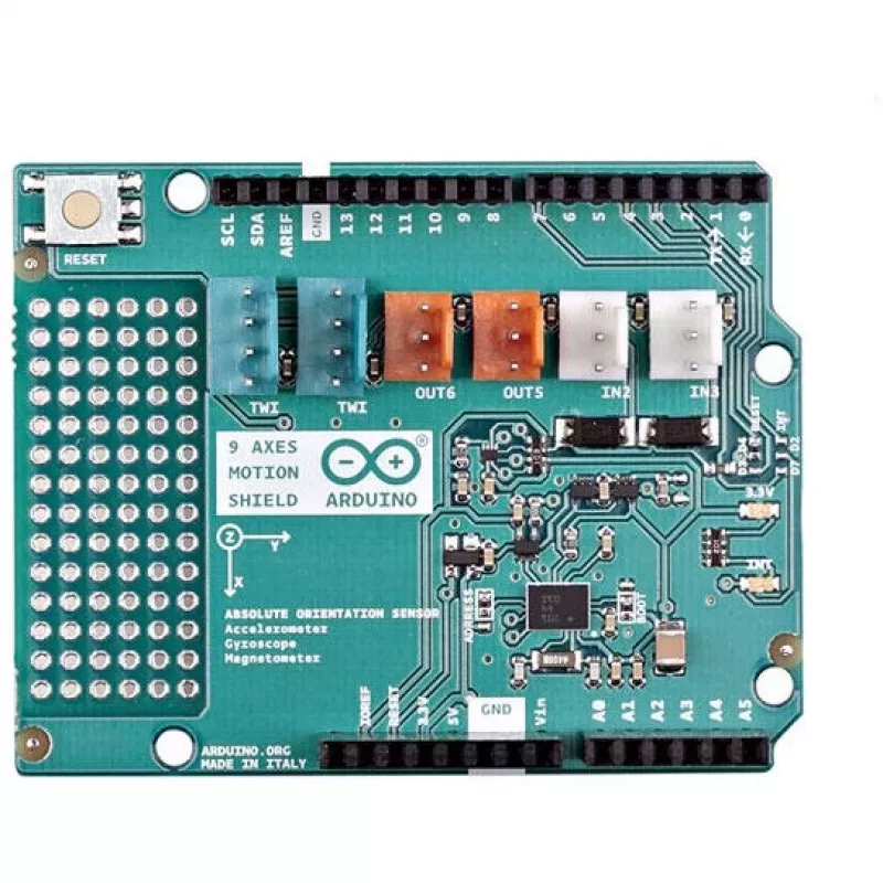 9 AŠIŲ JUDESIO SKYDAS Arduino A000070