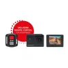 Easypix GoXtreme Enduro Juoda - Veiksmo kamera - tvirtinama - 4K / 30 fps - 8,0 MPix - Wi-Fi - povandeninė iki 30 m - Juoda