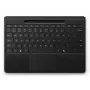 Klaviatūros dangtelis Microsoft Surface Pro Flex — vokiškas išdėstymas, Bluetooth, įmontuota baterija, juoda, suderinama su Surface Pro 11/10/9/8
