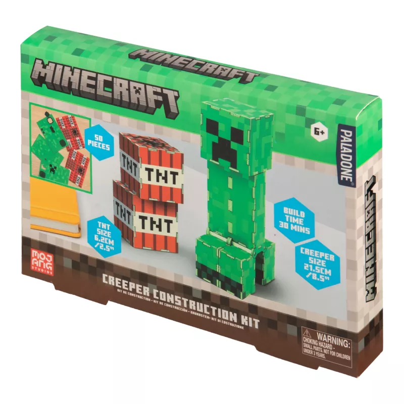 Konstravimo rinkinys Paladone Minecraft Creeper – surenkama Creeper figūrėlė