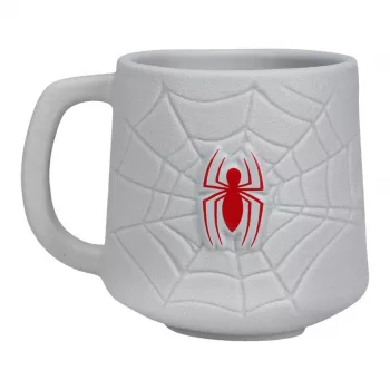 Puodelis Paladone Spiderman formos puodelis pilkas 0,45 L, vienas vnt., 127,6×97,4×100,5 mm