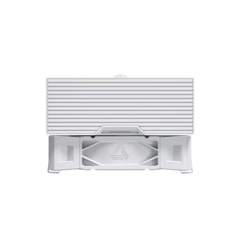 CPU aušintuvas Montech NX400, 120 mm ventiliatoriai, baltas, matmenys 156×74×120 mm, TDP 270 W