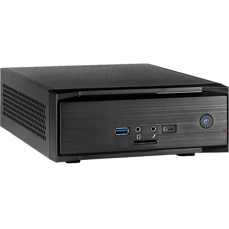 Inter-Tech MW-01 II korpusas Mini-ITX, USB 3.0 (Type A+C) juodas, kortelių skaitytuvas (88881244)