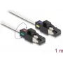 DeLOCK tinklo kabelis RJ45 kištukas–kištukas Cat.6A S/FTP 1 m baltas