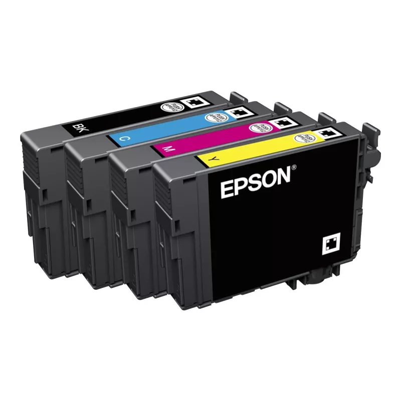 Epson 502 XL dažų kasetė 4 vnt. Suderinama juoda, žydra, purpurinė, geltona