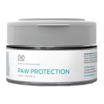 Tepalas VETEXPERT Paw Protection 75 ml — letenų priežiūra šunims ir katėms, tinka visoms veislėms ir amžiams