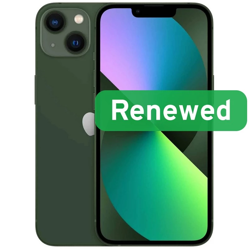 B klasė | Apple iPhone 13 | 6,1 colio Super Retina XDR OLED | 5G | 128GB | Žalia | iOS | Apple Renew