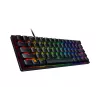 Razer Huntsman Mini 60% žaidimų klaviatūra su optomechaniniais violetiniais jungikliais, RGB LED apšvietimu, NORD išdėstymu, laidinė