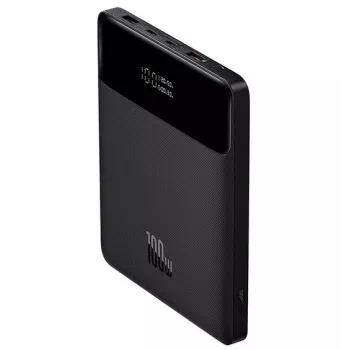 Baseus Blade itin plona 20000 mAh juoda išorinė baterija