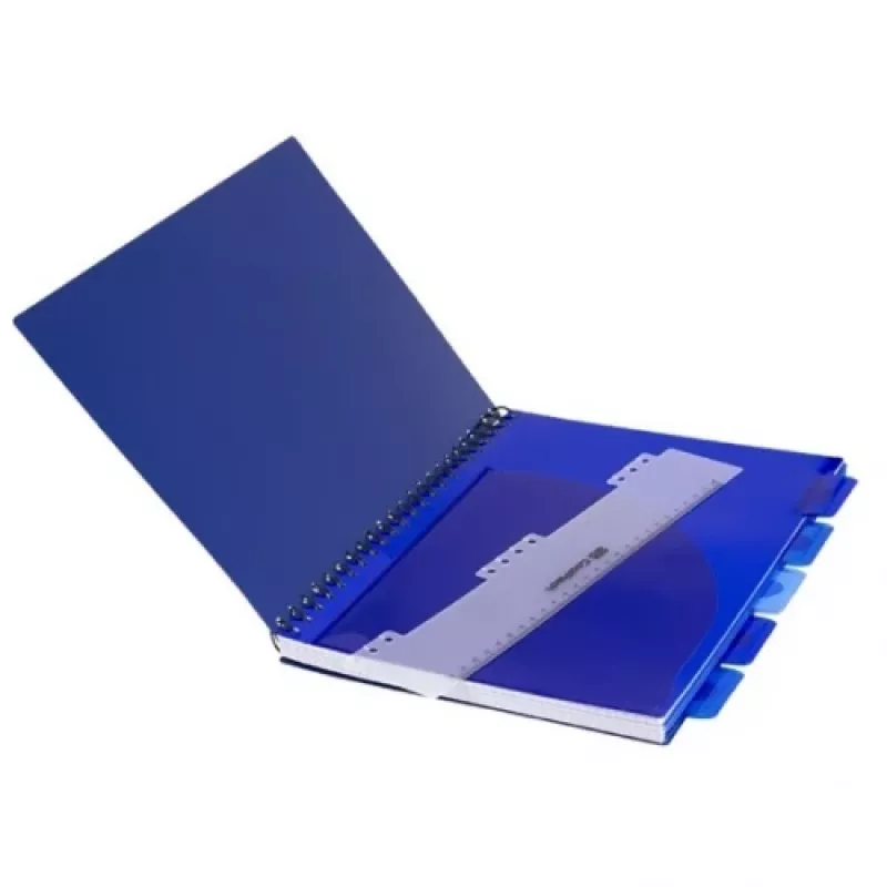 Spiralinis bloknotas A5 Coolpack tamsiai mėlynas