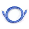 Gembird - USB kabelis - USB Typee a (M) Zu USB Typee B (M) - USB 3.0 - 1.8 M - Moulded - Mėlyna