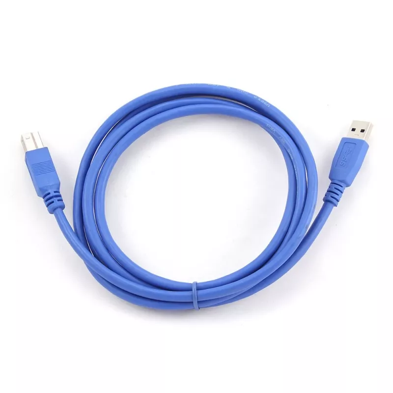Gembird - USB kabelis - USB Typee a (M) Zu USB Typee B (M) - USB 3.0 - 1.8 M - Moulded - Mėlyna