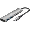 Goobay plonas 4-Port USB-Hub USB-C į/USB-A 5 Gbit/s - -Plug USB 3.2> (76563)