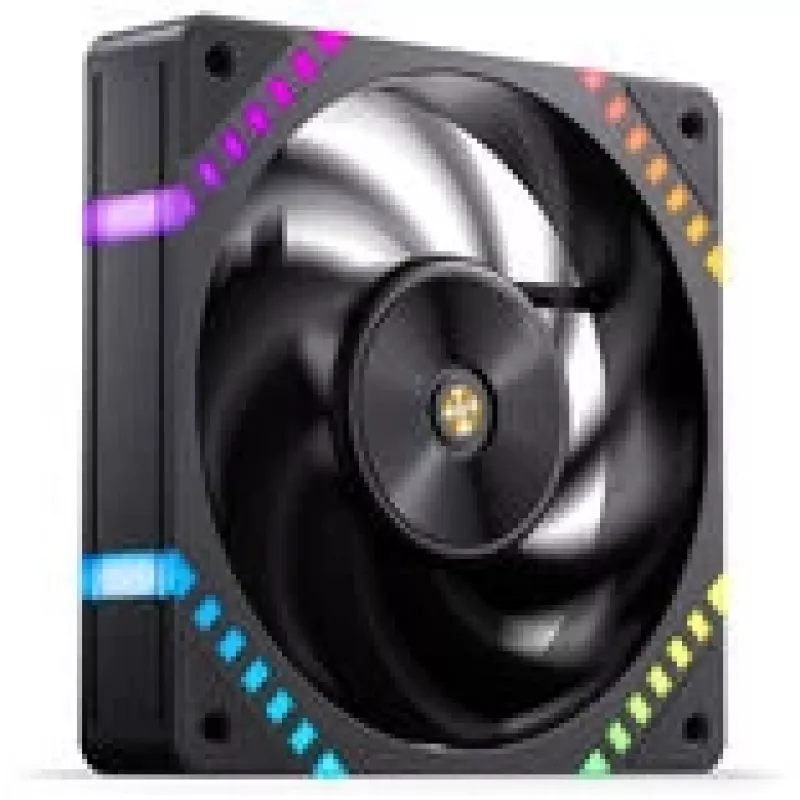 Aušinimo ventiliatorius Jonsbo HF2-120 PWM ARGB 120mm, juodas