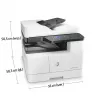 Daugiafunkcis spausdintuvas HP LaserJet M443nda Laser A3 1200 x 1200 DPI 24 ppm