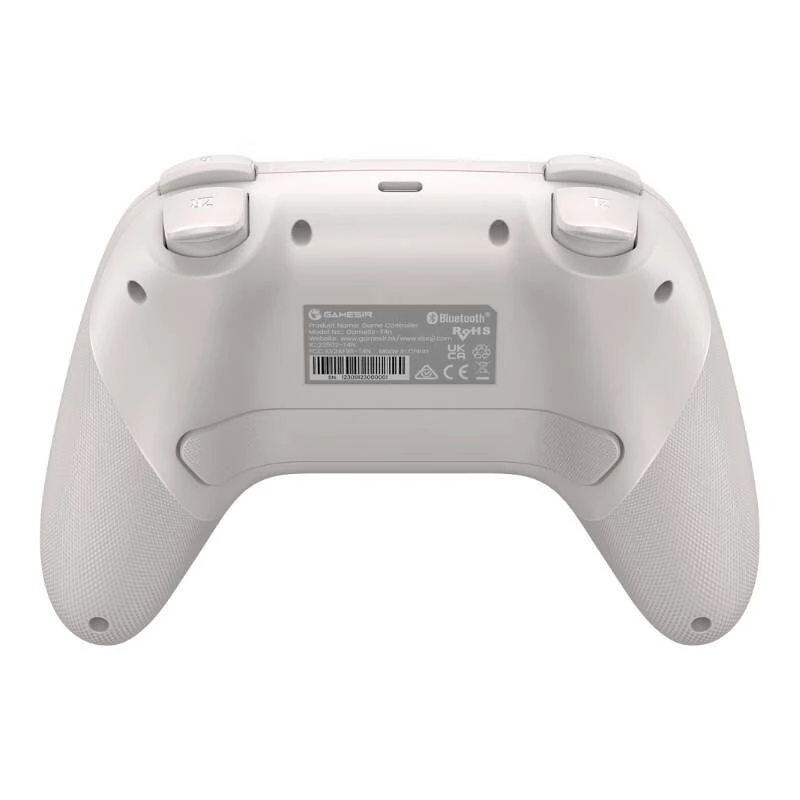 Belaidis valdiklis GameSir T4n baltas — Bluetooth, ergonomiškas dizainas