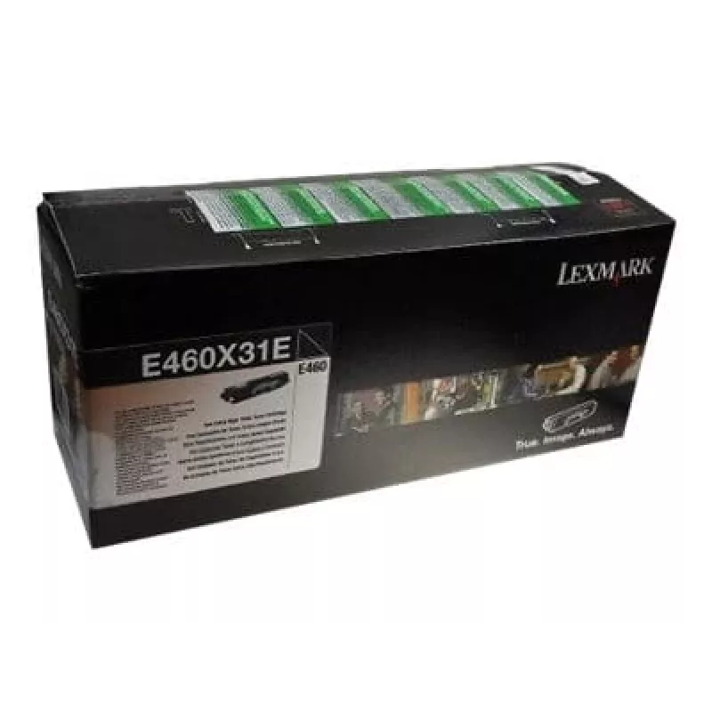 Lexmark E460X31E Tonerio kasetė, 10000 puslapių, juoda