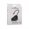 USB-C šakotuvas SBOX HEXAGON 6-in-1 su HDMI ir Ethernet, Type-C baltas