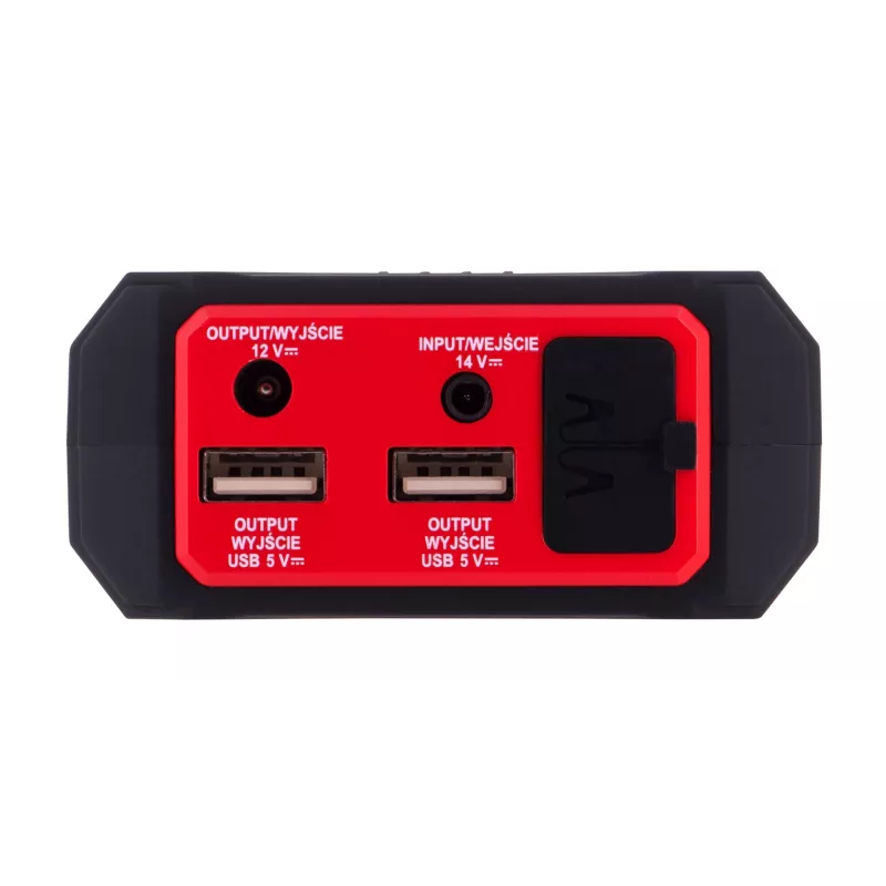 Automobilio starteris YATO YT-83081 automobilinė išorinė baterija 9000 mAh 9000 mAh juoda, oranžinė