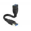 USB kabelis DeLOCK 0,15 m 2xUSB3.0-A